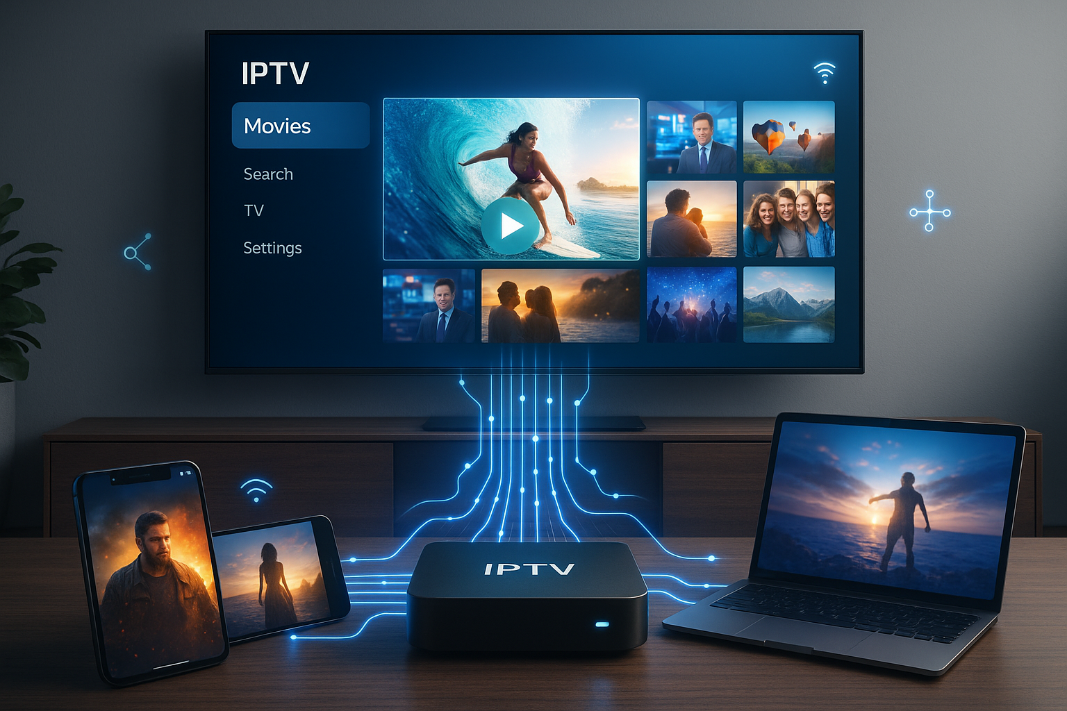 Wie funktioniert IPTV ?